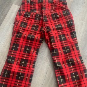 Sessions Plaid men’s snowboard snow pants